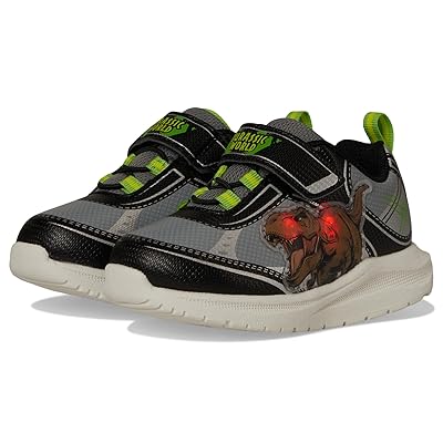 Josmo Jurassic World Lighted Sneaker (Little Kid/Big Kid/Toddler) Boys Shoes Black