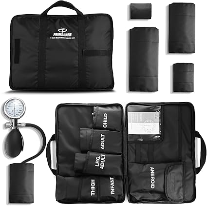 Primacare DS-9185 Aneroid Sphygmomanometer and Blood Pressure Cuff Set with