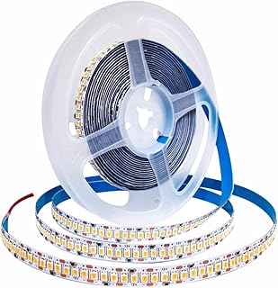 Tesfish 12V LED Strip Lights, Warm White 3000...,