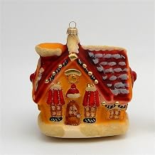 Gingerbread House - German Blown Glass - Lauscha Germany