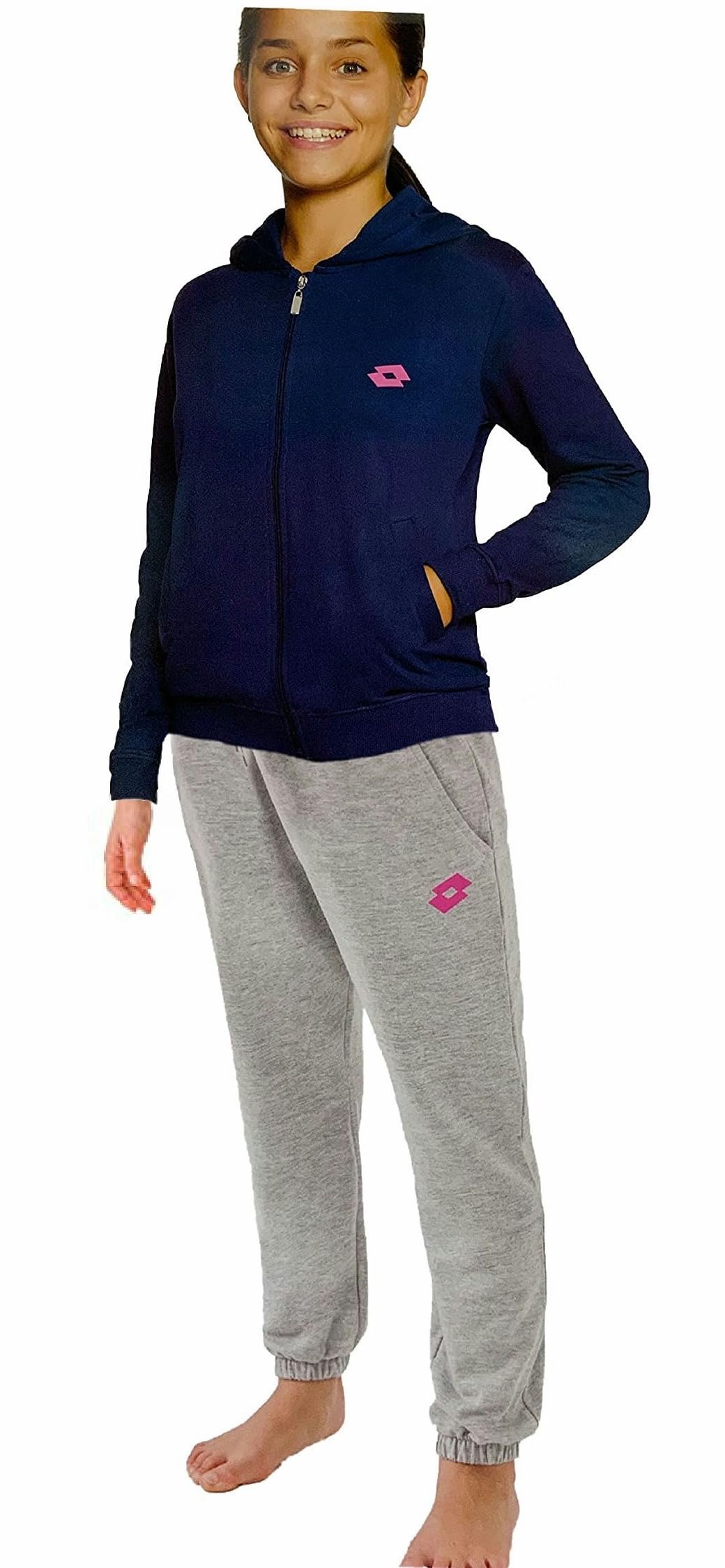 Lotto Chándal niña y mono niña invierno mono completo niña – Chándal deportivo niña mono afelpado niña – Chándal afelpado niña