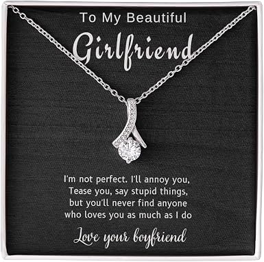 To My Beautiful Girlfriend Necklace 