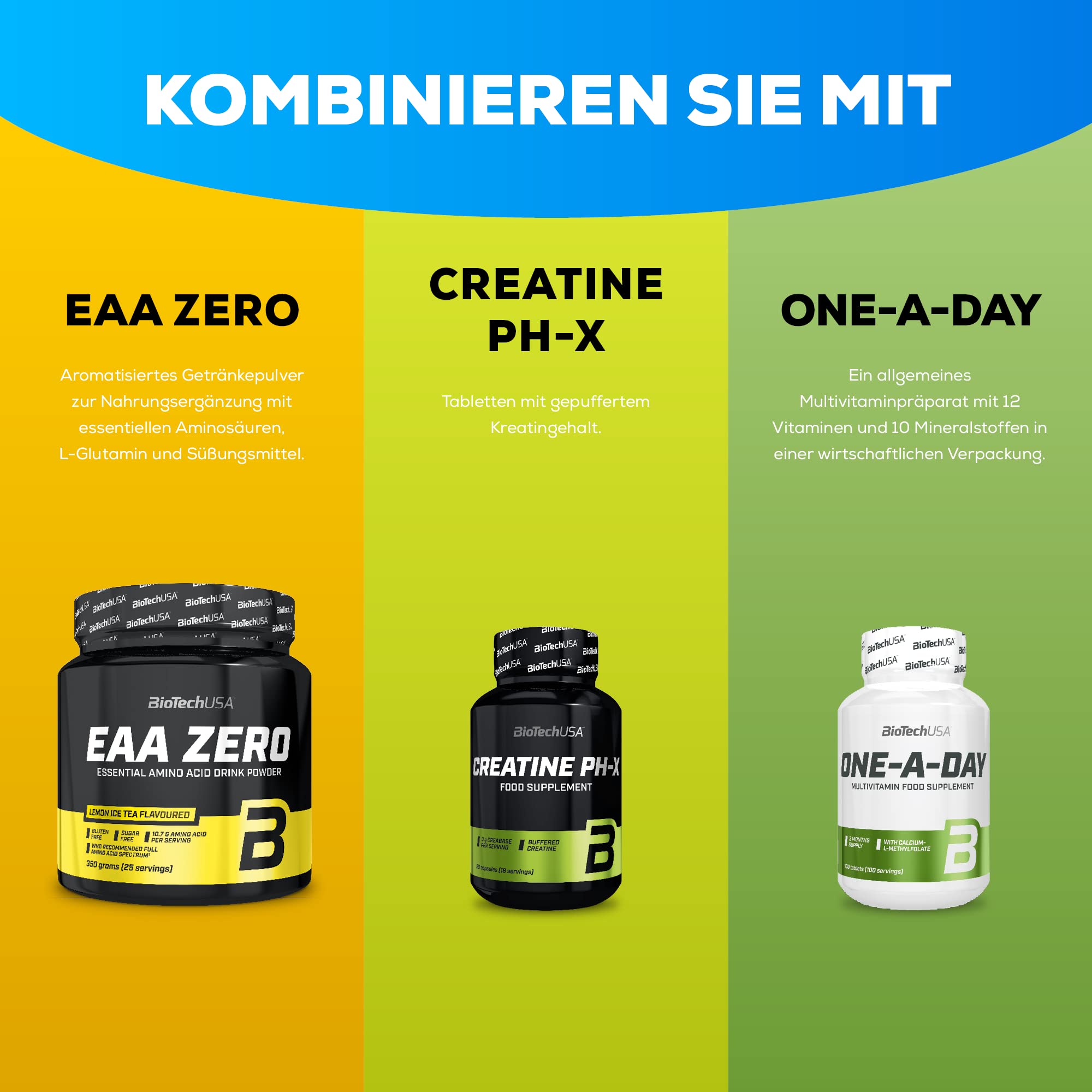 BioTechUSA Beef Protein | Hydrolysiertes Rinderprotein-Peptid | 87 % Proteingehalt | Mit L-Glutamin & L-Arginin | Ohne zugesetztes Kreatin | Zuckerfrei, Fettarm | 1,816 kg, Schokolade-Kokos