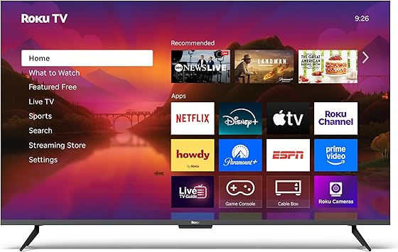 Roku 55" Class Plus Series 4K QLED Mini-LED Smart RokuTV - Thumbnail 5