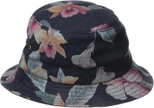 HUF Men's Aloha Aina Bucket Hat, Black 