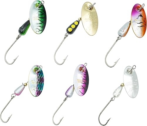 Miniatura 11 de Panther Martin Fishing Lures 6-Pack All Time Greatest Fish Catcher World Famous Spinning Lures in Value Kit Spinners for Trout, Salmon, Panfish