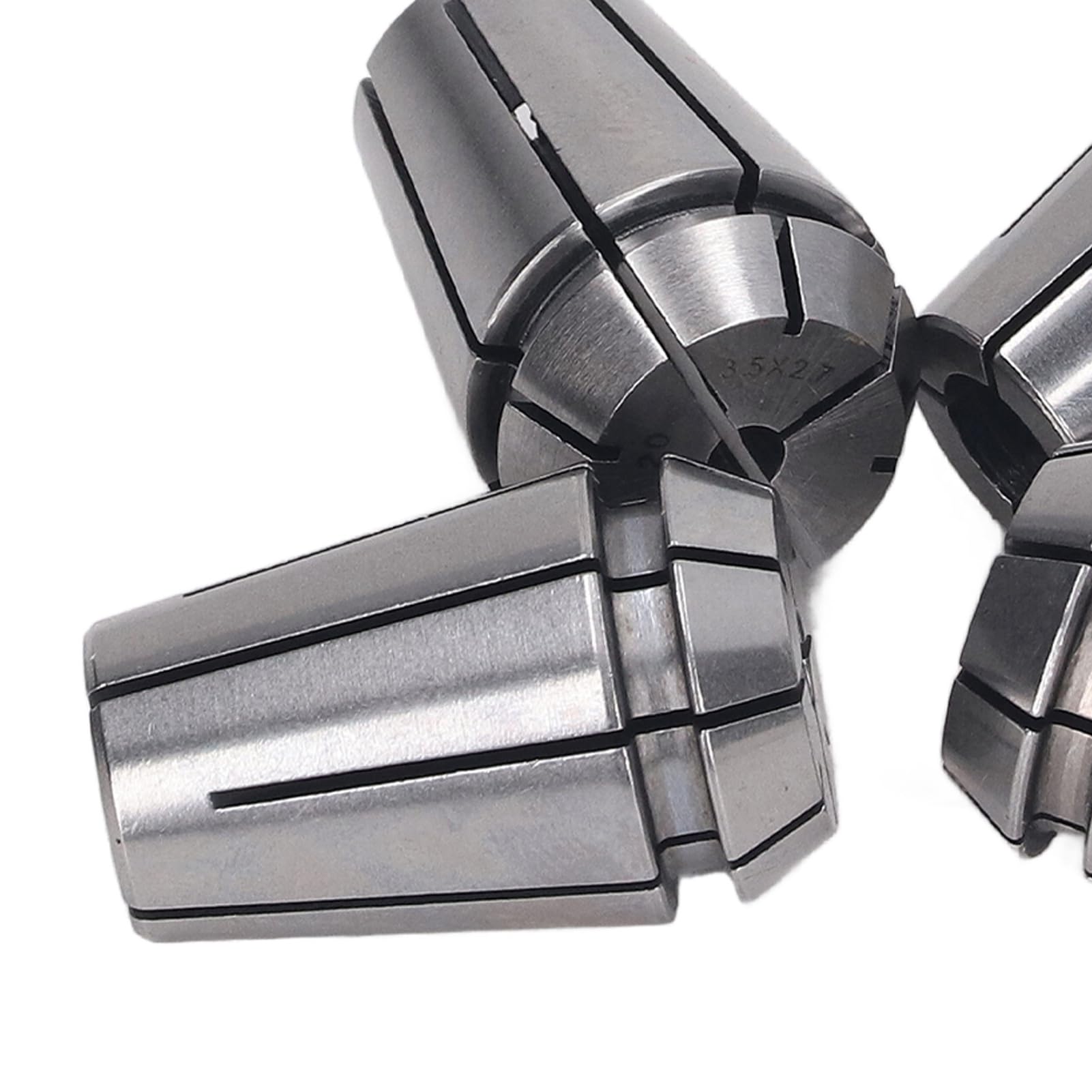 Juego de 4 pinzas de resorte ERG20 | Herramienta CNC de acero de alto carbono