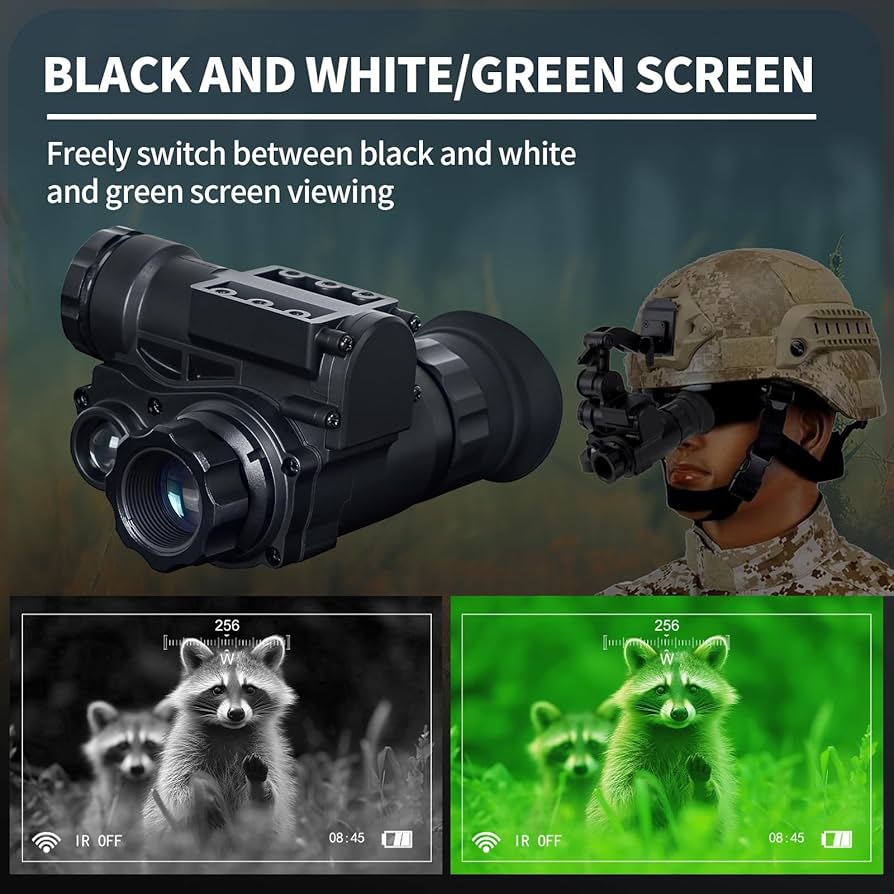 Amazon.co.jp: 1080P ナイトビジョンゴーグル大人用単眼