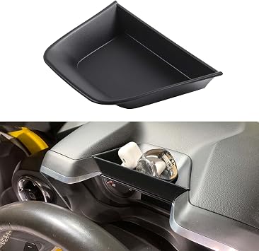 Jimen for Camaro Dash Tray, Center Console Dashboard Organizer Interior Storage Accessories Compatible with Chevrolet Camaro 2016-2022