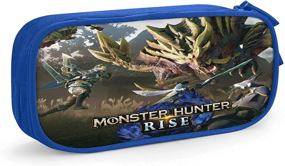 70s 筆箱　モンスターハンター Amazon.co.jp: モンスターハンター ペンケース 大容量 筆箱 多機能