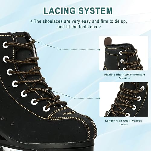 Miniatura 12 de jessie Patines de ruedas para mujer, de doble fila, para exteriores e interiores, patines ajustables para mujeres, hombres, niños y niñas