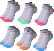 L&K-II 12 paia di stivaletti calzini da sneaker da donna in cotone 92238