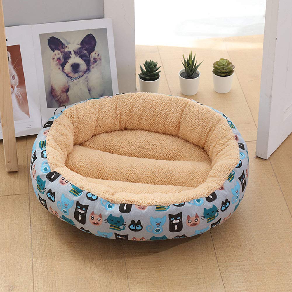 Lit pour chat style cave hideout contre le stress des petits chiens et animaux