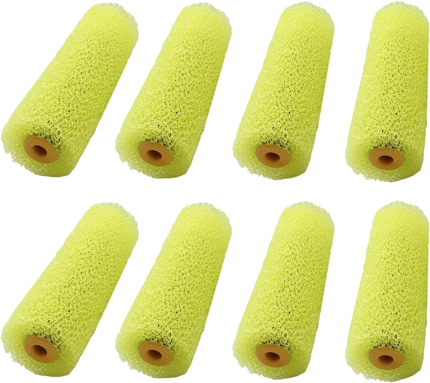 8 Pcs Big Texture Sponge Brush, Textured Roller, Mini Resilient Sponge Paint Roller, Foam Roller Paint Can Be Used for DIY Painting or Tool Decoration