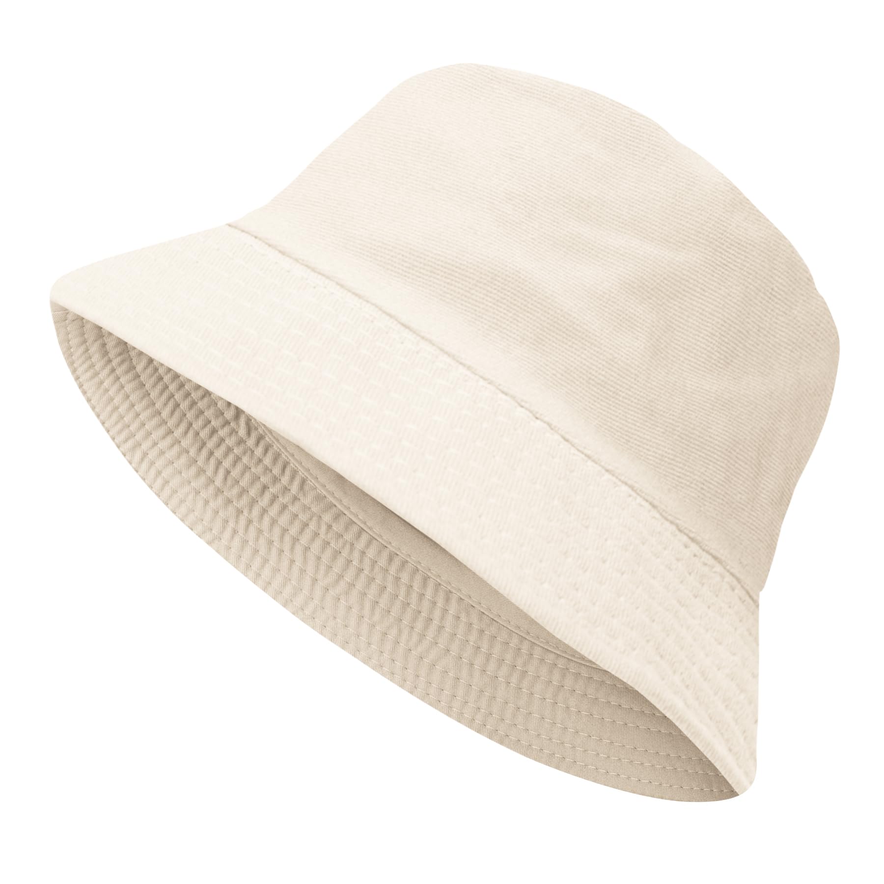 PFFY Bucket Hat for Women Men Cotton Summer Sun Beach Fishing Cap