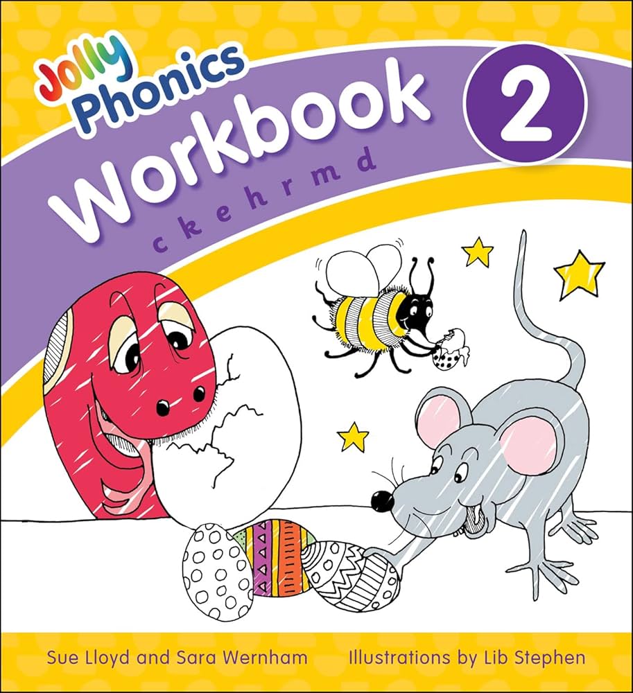Jolly Phonics Workbook 2: in Precursive Letters (British English