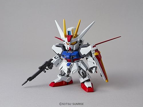 Miniatura 2 de Bandai Hobby SD EX-Standard Aile Strike Gundam Figura de acción