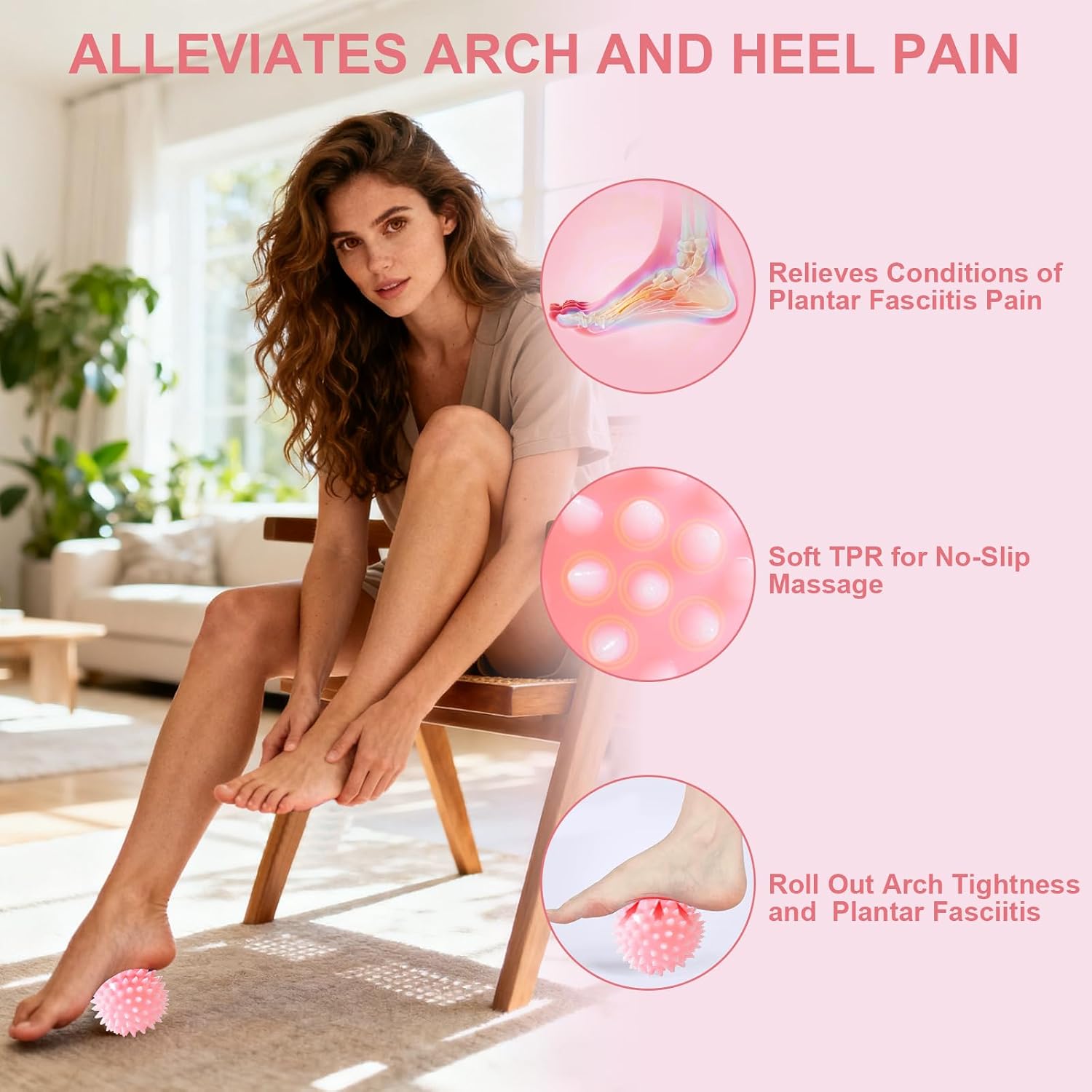 Soft Spiky Massage Ball Foot Massage Ball