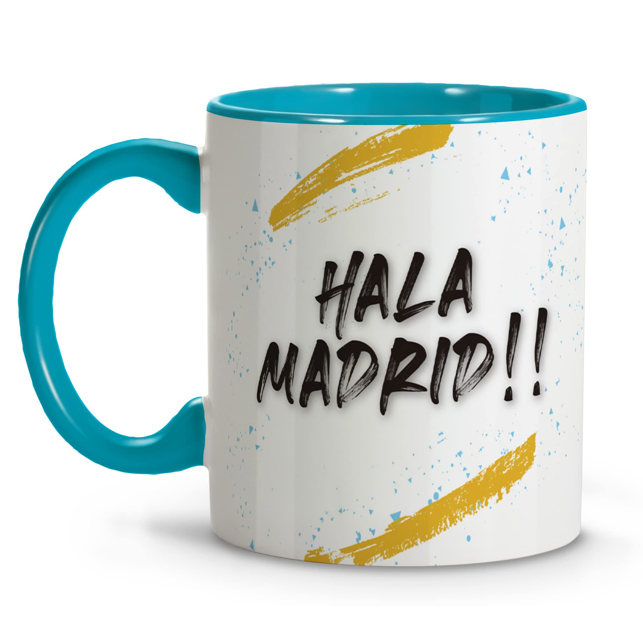 Madrid Mug Football Mug Coffee Mug Ceramic Mug 330 ml Original Mugs to Give as a Gift Various Designs, White, 1 Unidad (Paquete de 1) - Image 2