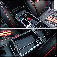 Vista 1 de ITrims Consola central interior para Hyundai Tucson 2016 2017 2018 2019 2020 2021 Accesorios de coche reposabrazos delantero organizador bandeja