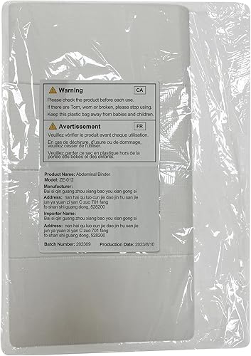 Miniatura 6 de Faja abdominal poscirugía posparto, banda para el vientre de compresión para mujeres y hombres, faja médica para abdominales de sección C abdominal,