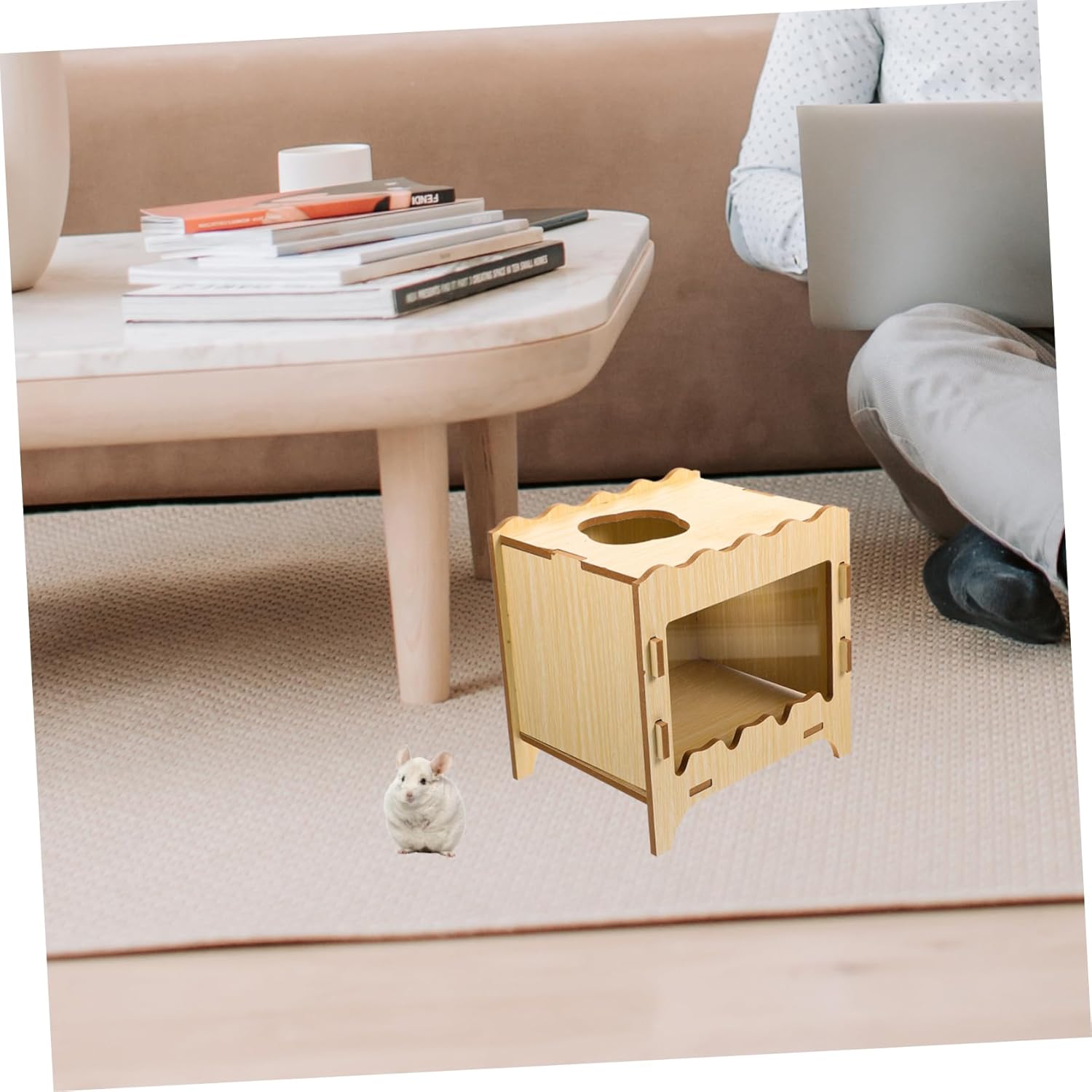 Dig House Toys for Hamsters Small Animal Pet Hideout Exercise Tunnel Comfortable Pet Plaything