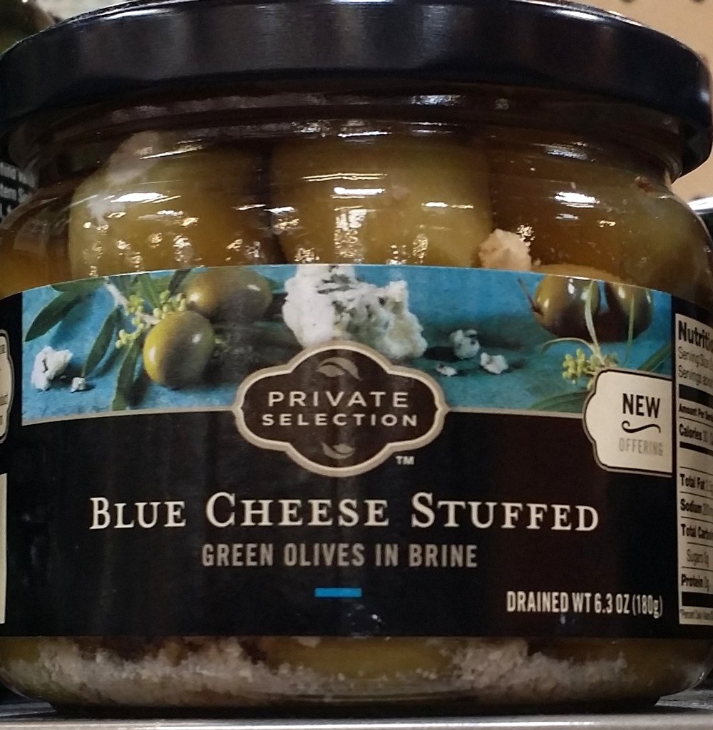 Private Selection Blue Cheese Stuffed Green Olives in