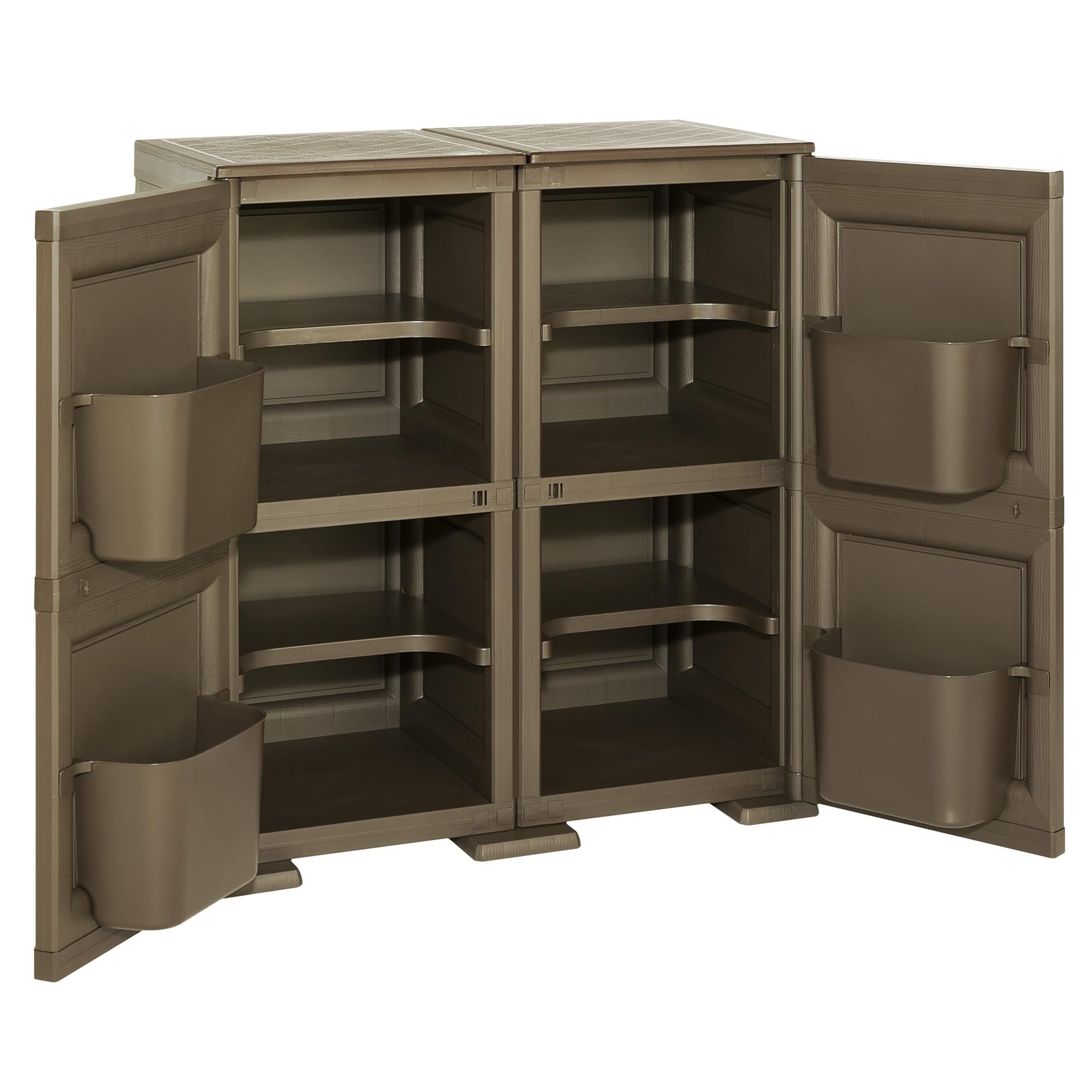Tontarelli S.p.A. OMNIMODUS 2 Ante Mobile Contenitore 79x47x85.5 cm wengé