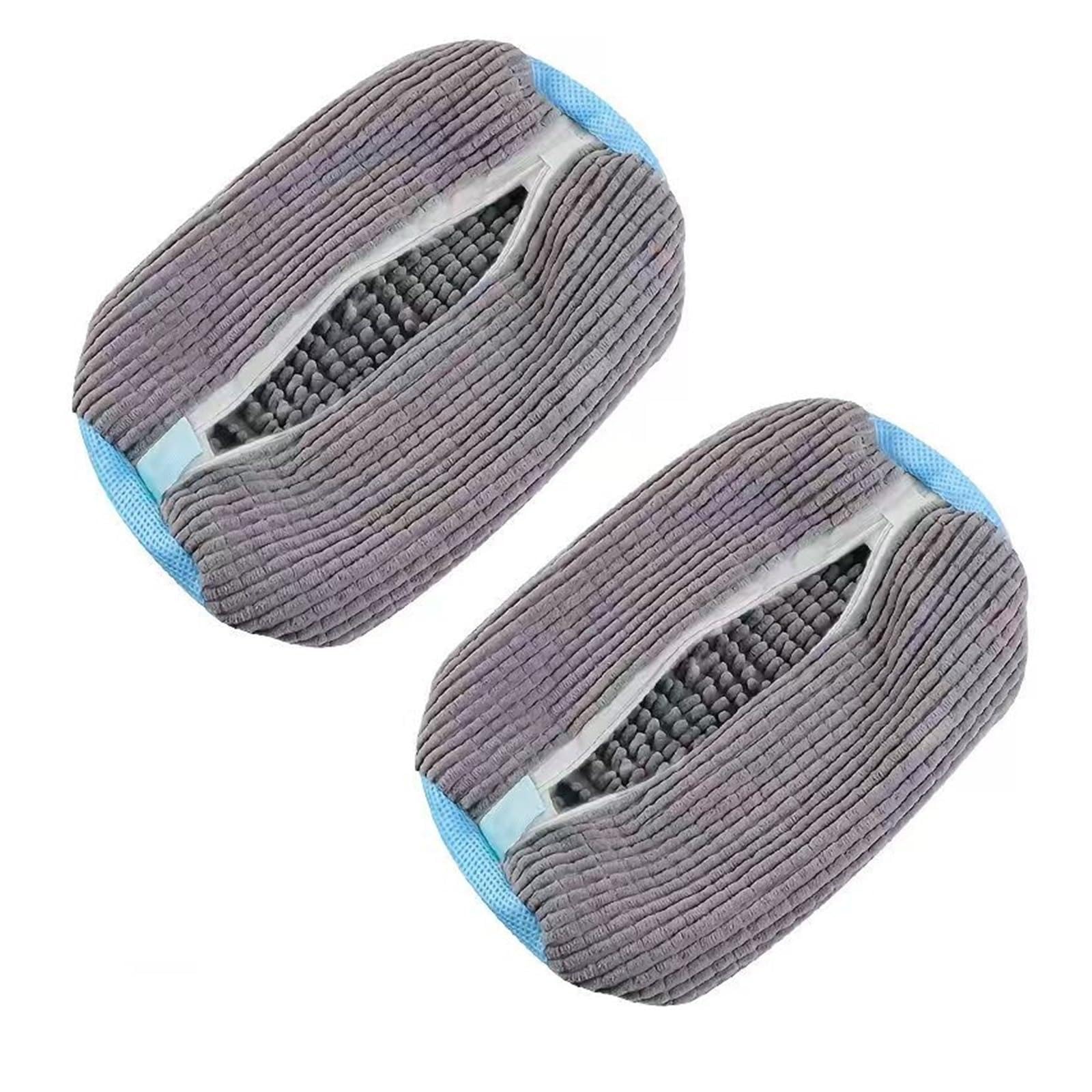 1/2/3 Uds Bolsas De Lavandería For Lavadora Y Secadora Bolsa For Lavadora De Zapatos For Todos Los Tamaños Y Tipos De Zapatos Bolsa For Lavar Zapatos Reutilizable(2pcs grey)