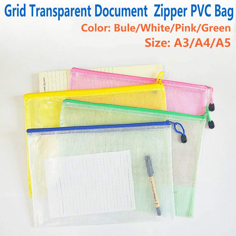 Cartera Con Cremallera A3/A4/A5 Con Cremallera, 5 Bolsas Para