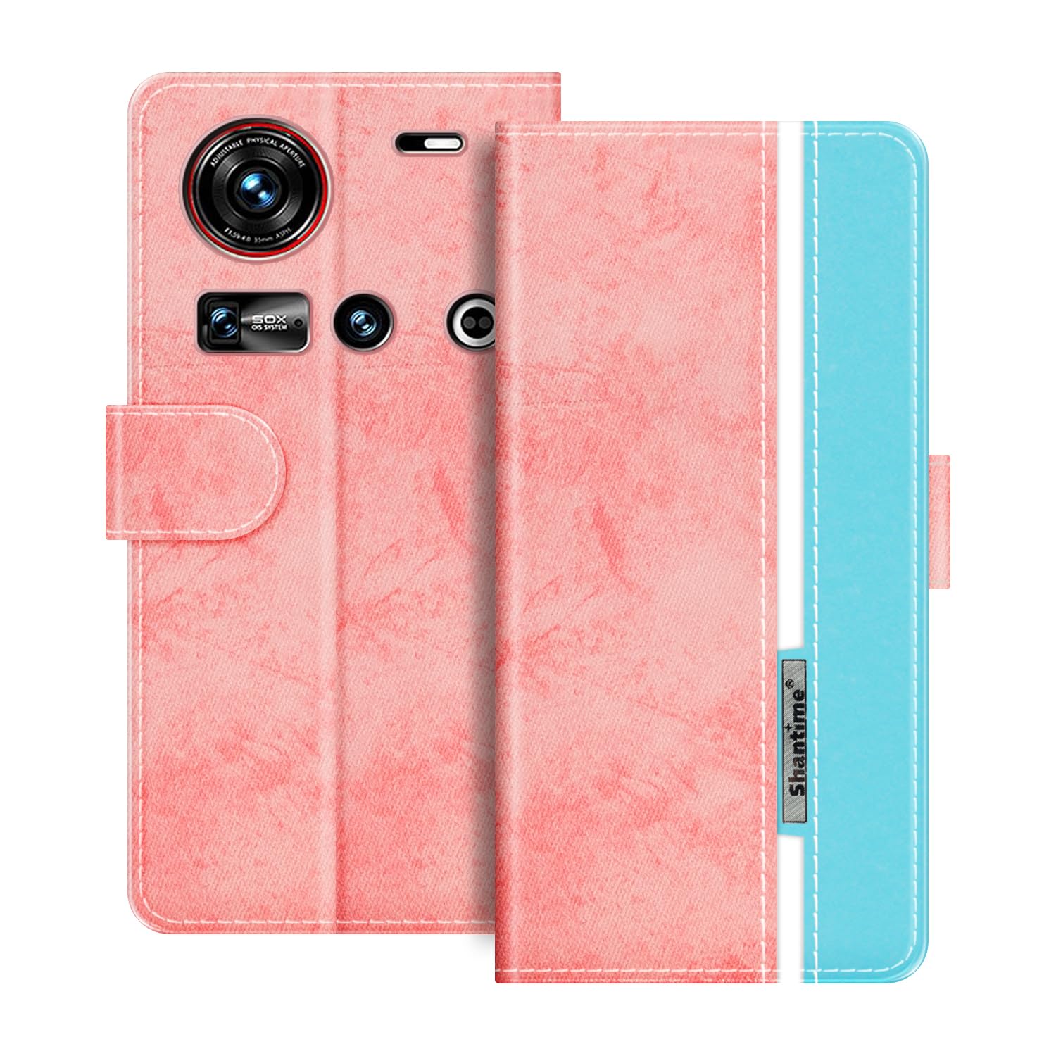 Amazon.co.jp: OAGELIM ZTE Nubia Z70 Ultra 5G フリップカバー、磁気