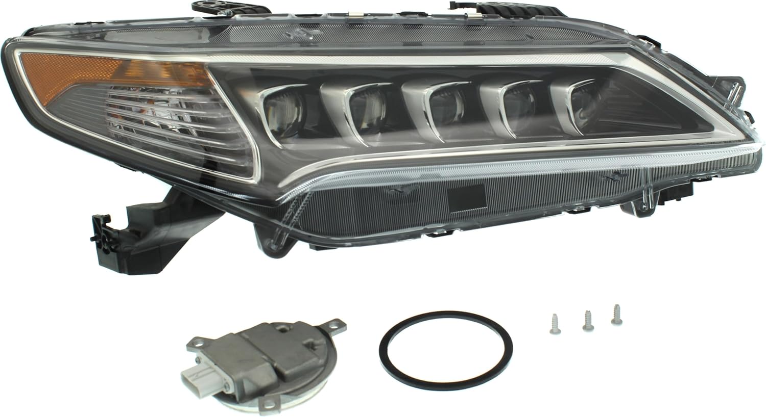 Go-Parts Right Front LED Headlight Assembly for Acura TLX (2015–2017)