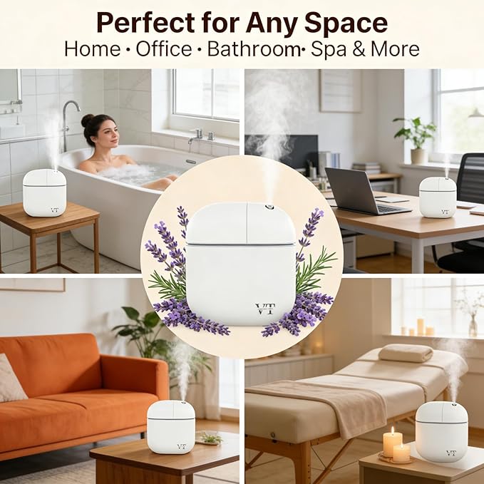 Difusor de Aromas Eléctrico sin Agua 3000 ft² Control Bluetooth miniatura 7