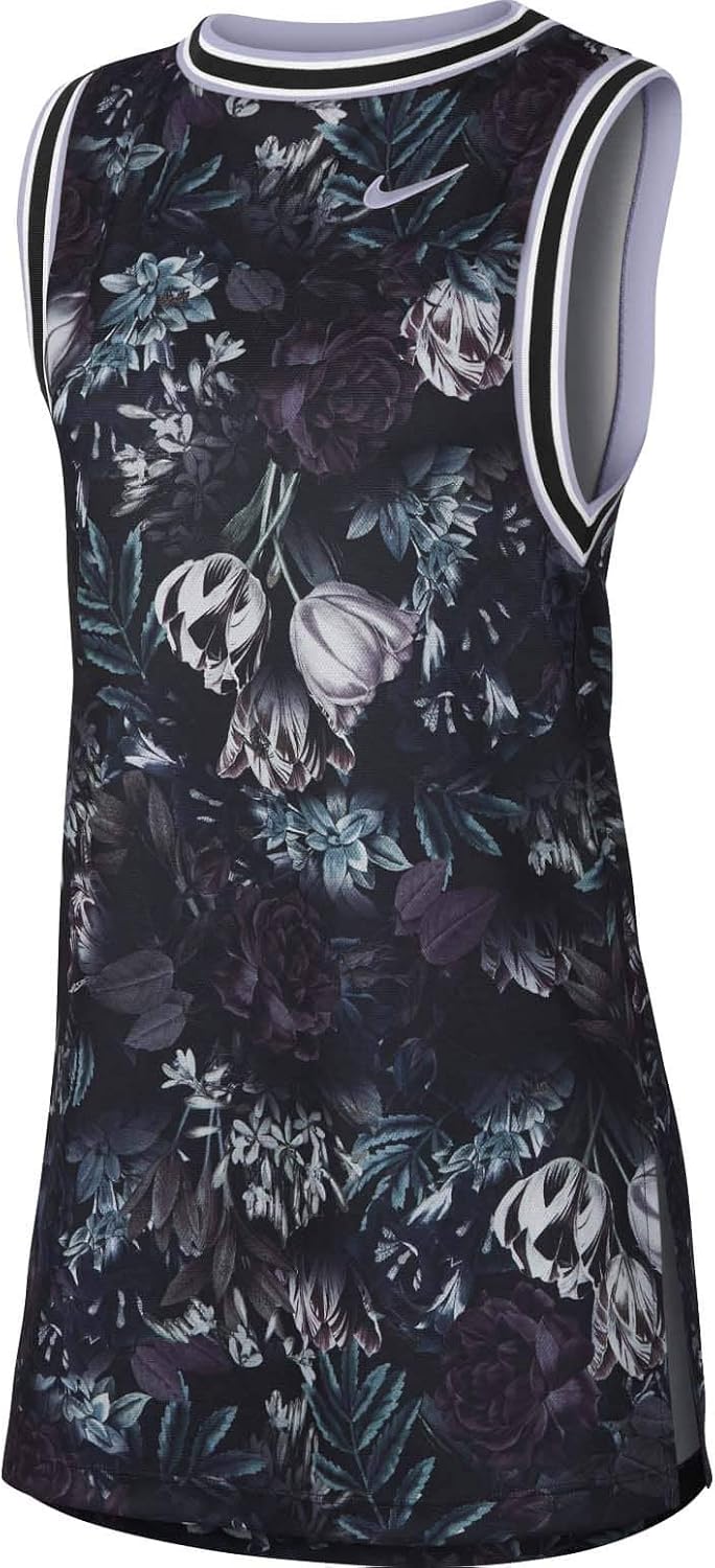 Nike W Nkct Dress Ps Nt Womens Tennis AO0366-010, Black/Oxygen Purple/Sail/Multicolor, Size US