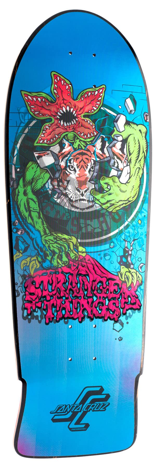 SANTA CRUZ x Stranger Things Roskopp Demogorgon - Tabla de skate