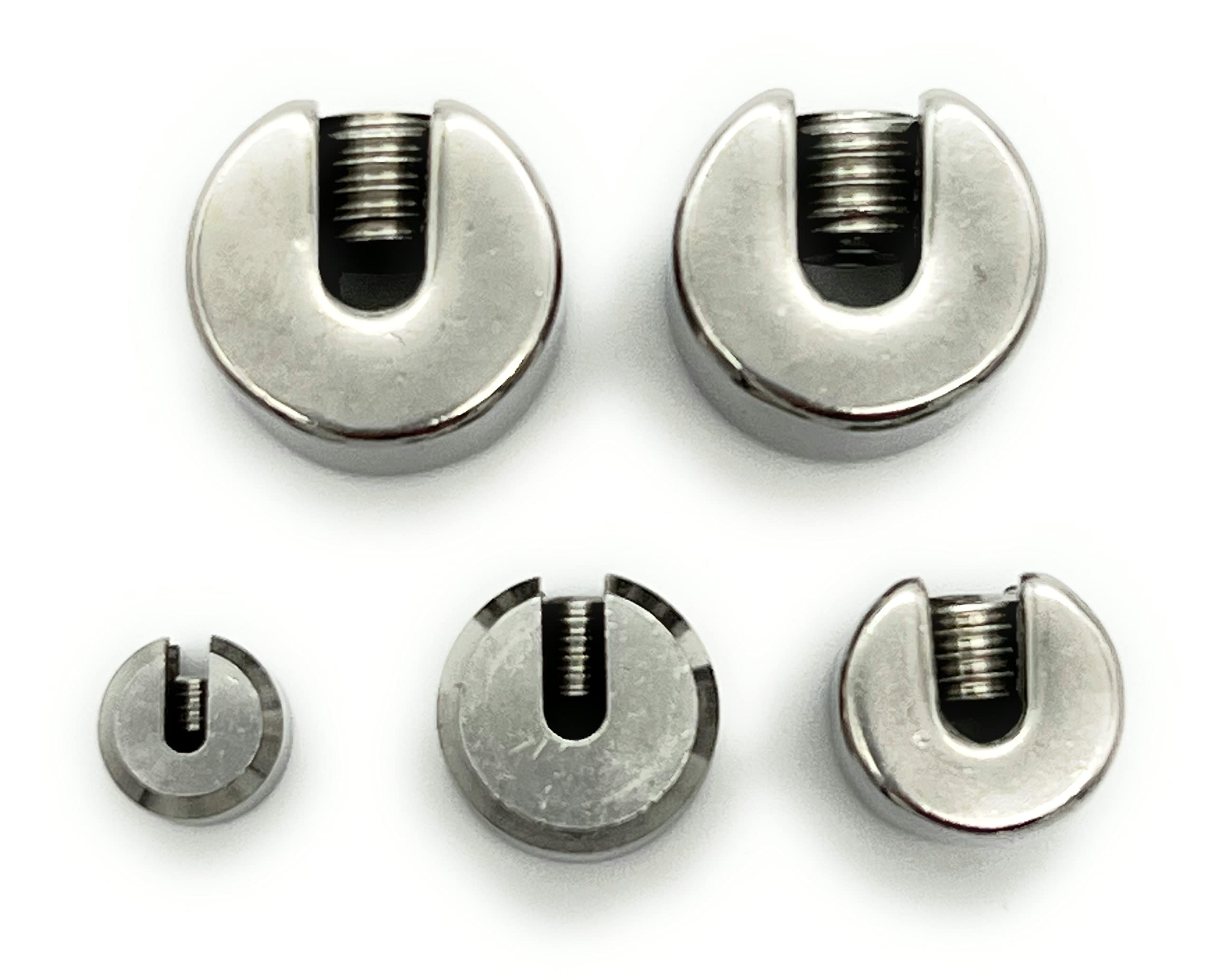 Klemmstopper Stoppklemme Edelstahl V4A | Drahtseil Ø 3mm | 10 Stück | Größe und Menge WÄHLBAR | Drahtseilklemme Drahtklemme (Ø 3mm, 10 Stück)