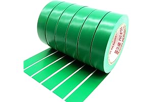 Viaky Dark Green Electrical Tape for Industrial Electrical Wiring Projects
