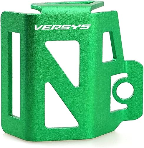 Miniatura 3 de For Kawasaki Versys X300 300 Motorcycle CNC Rear Brake Fluid Reservoir Oil Tank Guard Cover Cap Protector (Color  Gray)