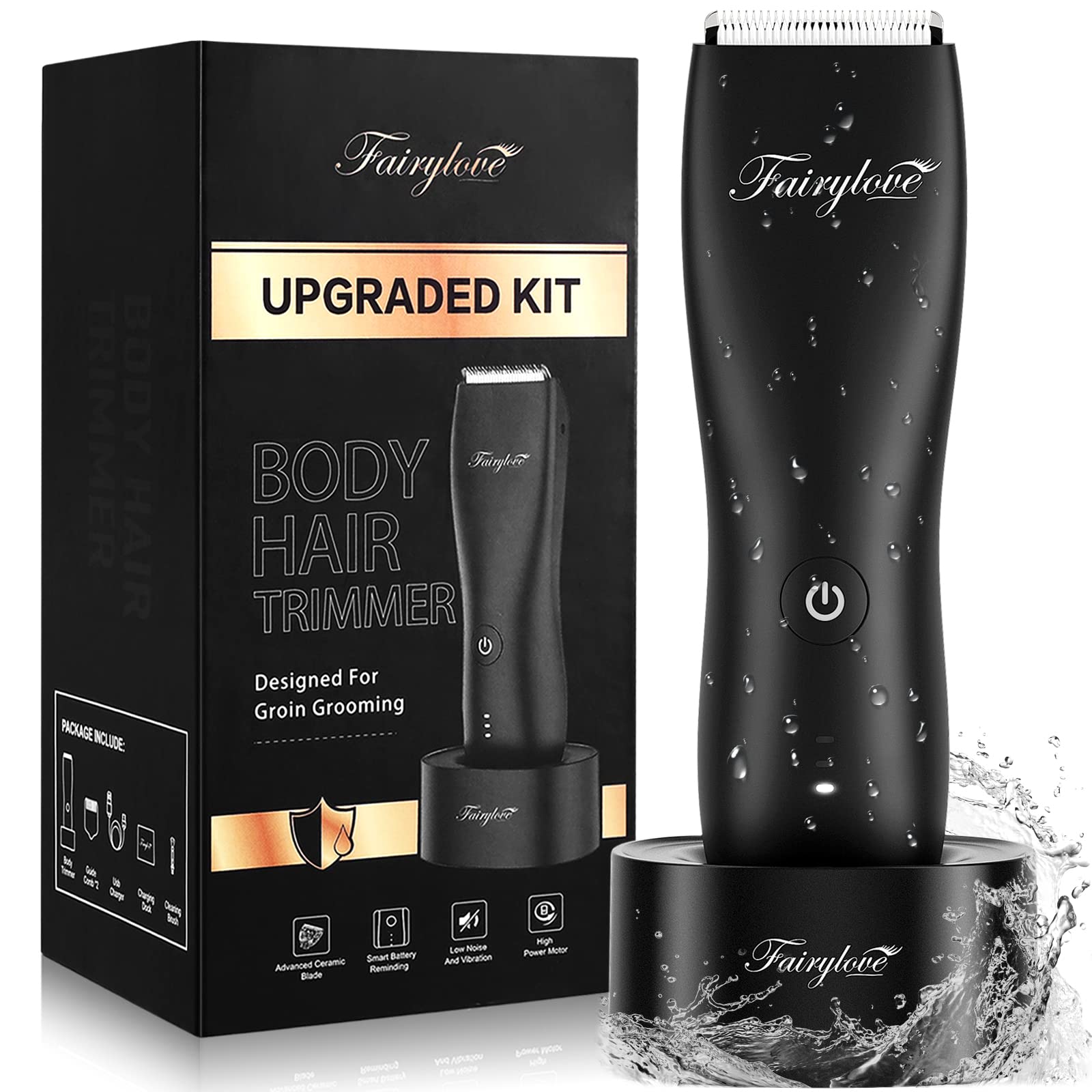 Buy Electric Groin Hair Trimmer for Men, Powerful Pubic Hair Trimmer