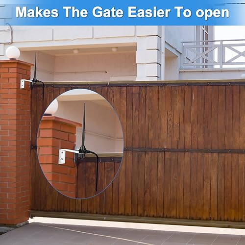 Miniatura 4 de Antena inteligente para puerta de puerta de 433.92 MHz, receptor de largo alcance, antena de cable de baja pérdida de 10 pies, compatible con todas