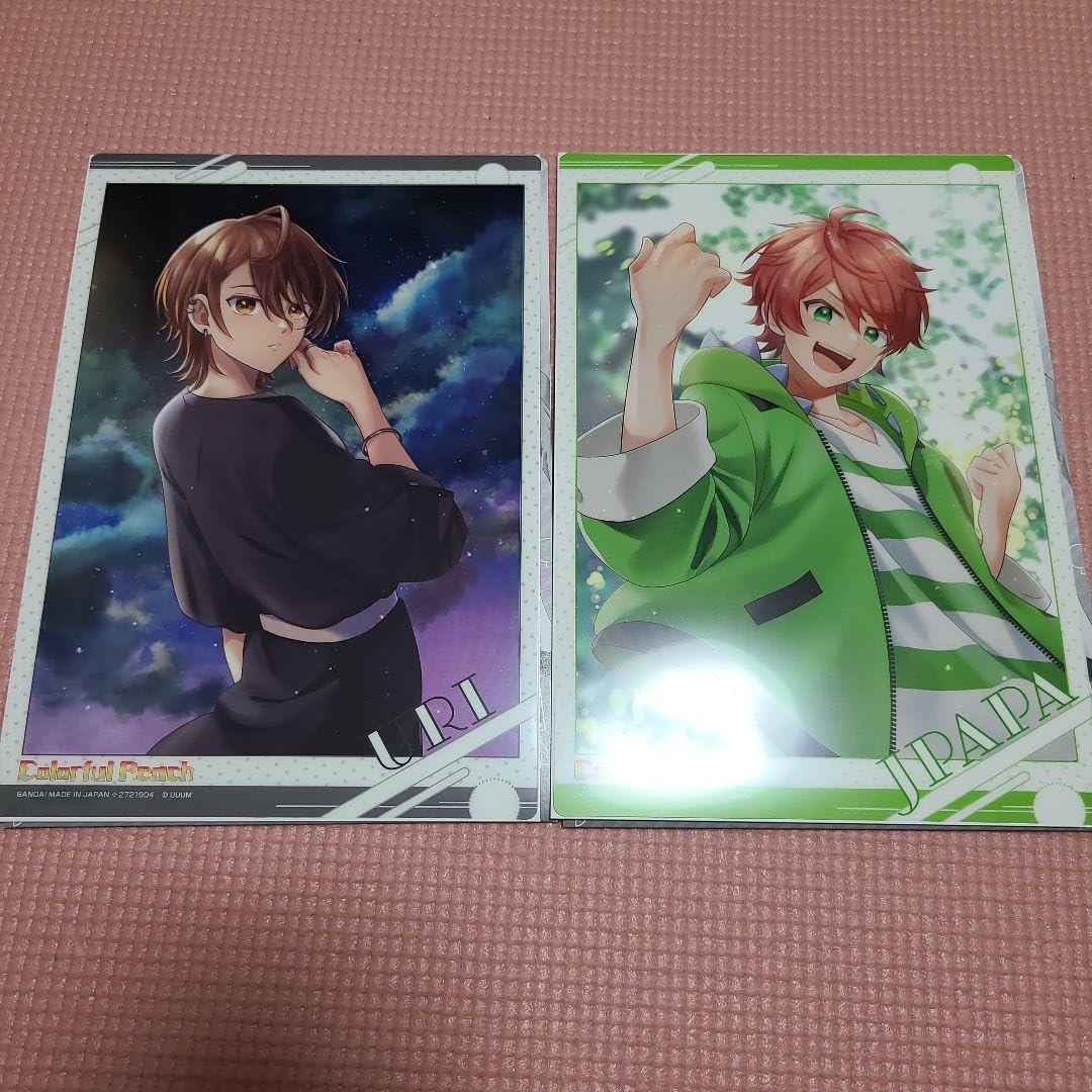 カラフルピーチ からぴち じゃぱぱ クリアポスター カラフルピーチ からぴち じゃぱぱ じゃっぴ クリアポスター