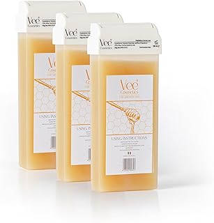 3 Pack Honey Hair Removal Wax Hair Removal Wax for All Skin Types