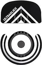 PWNAGE Ultraglide Glass Skates Feet for G Pro X Superlight GPX, Ultra-Smooth and Durable, 3M Adhesive, fit for Gaming Mouse Black and White
