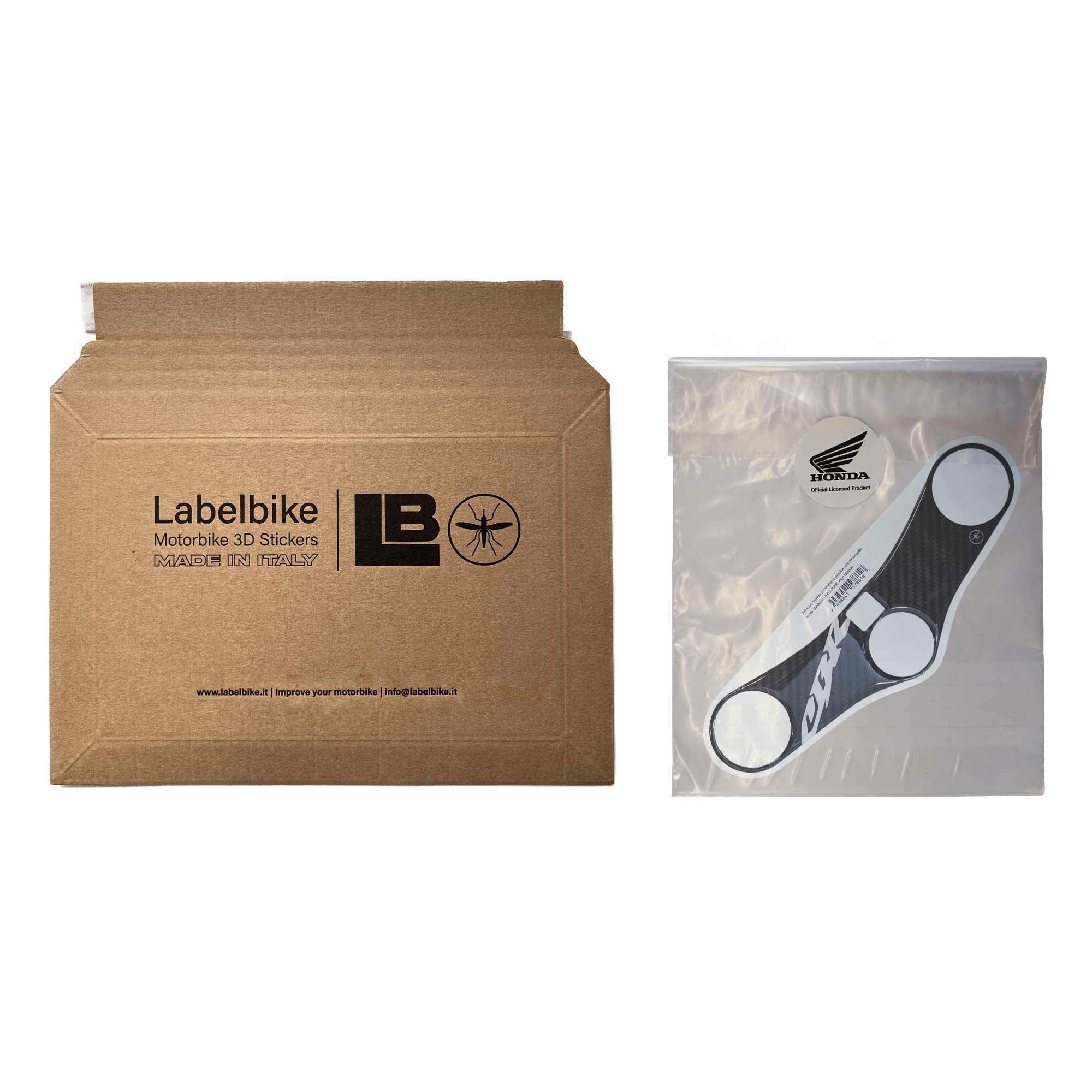 labelbike - 3D Gel Resin Sticker Motorfiets Vorkplaatbescherming