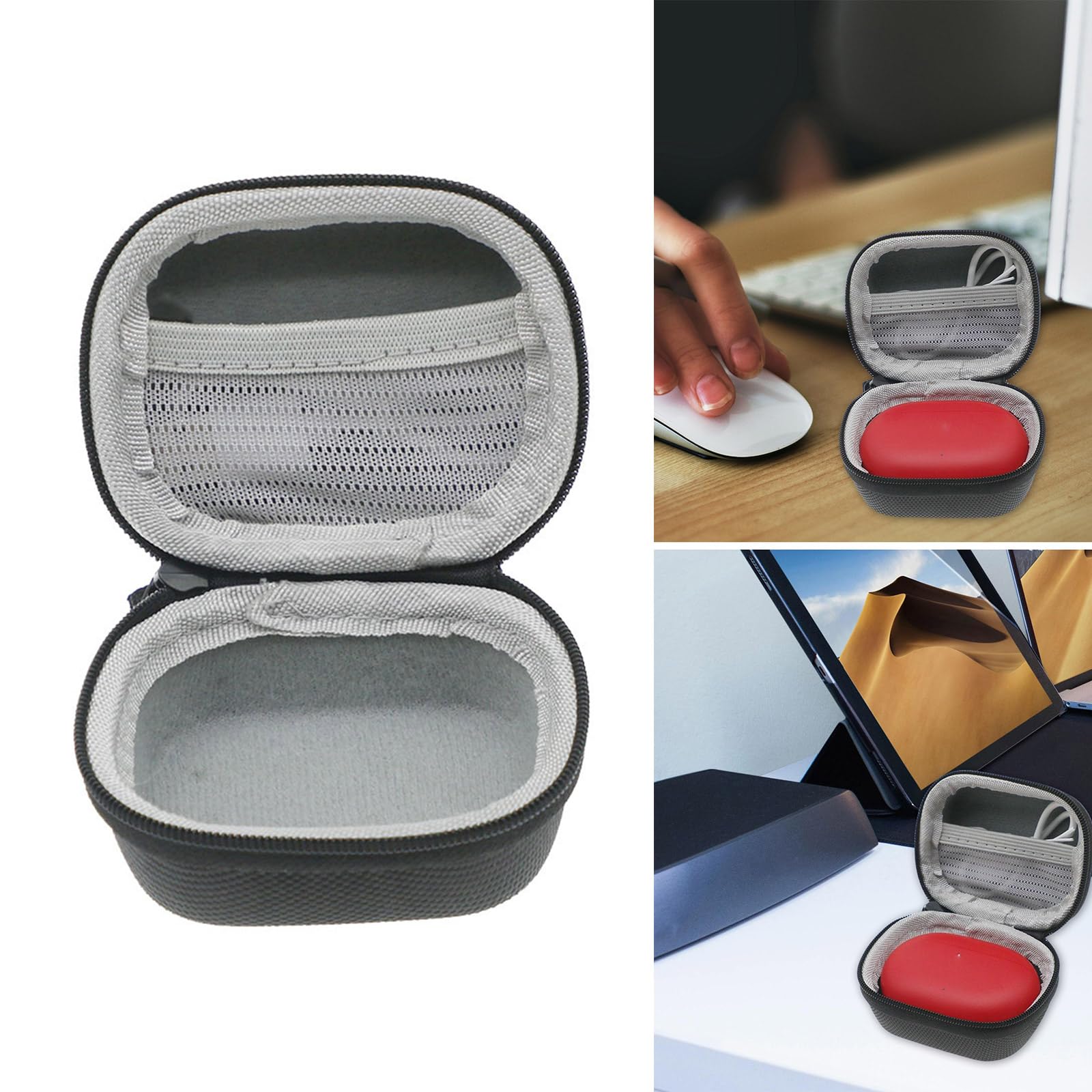 Custodia Per Auricolari Antiurto In Tela - Con Cordino, Design Carino, Per Viaggi, Scuola, Sport