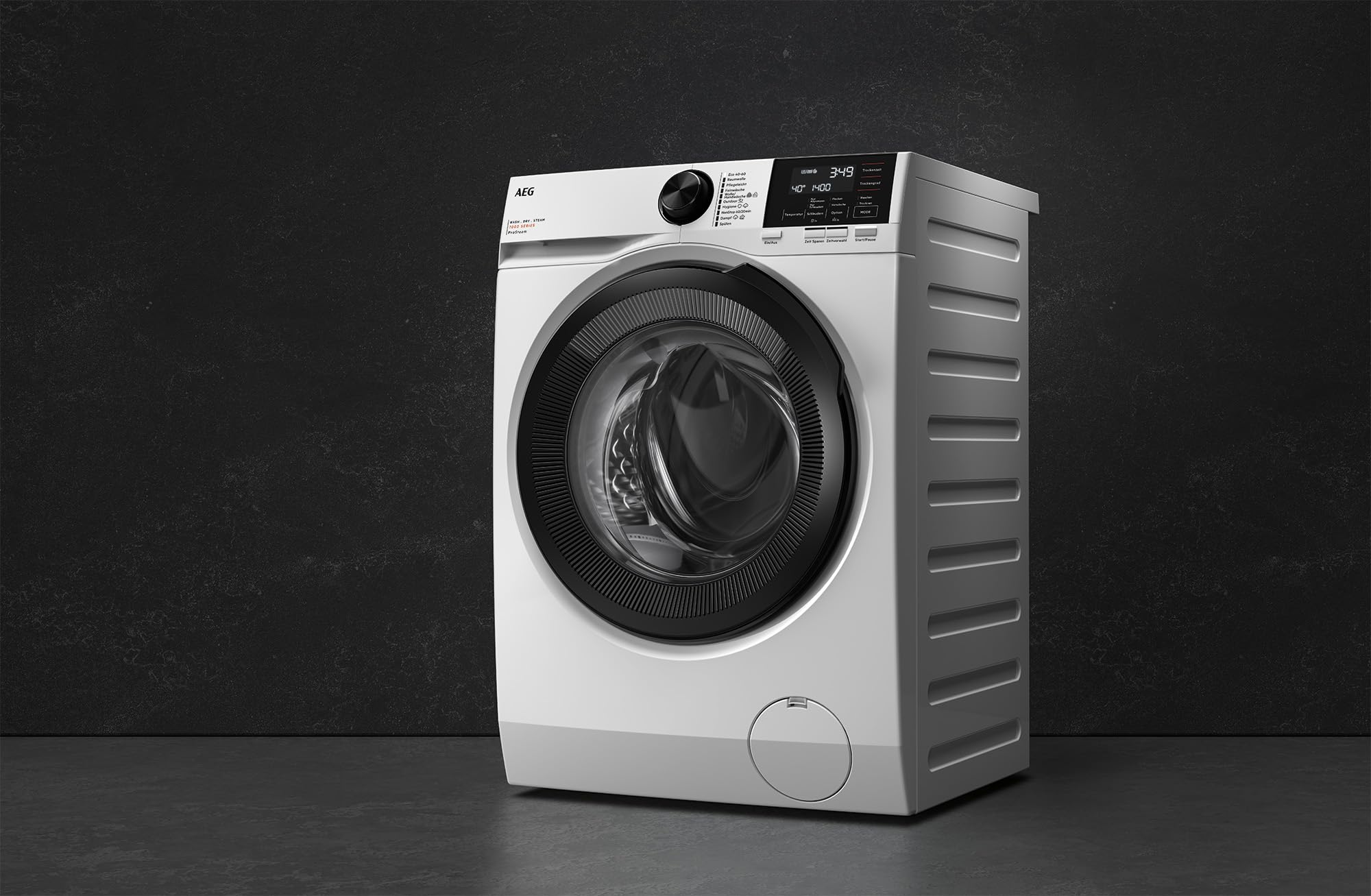 AEG Waschtrockner Serie 7000 ProSteam, 8 kg Waschen, 5 kg Trocknen, 1400 U/min, Inverter Motor, LWR7AMZ48WD