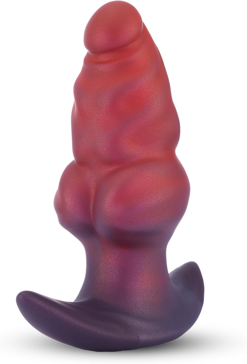 Wildolo XXL Silicone Anal Plug 9" x 3.4", Super Large Knot Butt Plug Anal Trainer for Advanced Users, T-Base Wearable Dildo for Men and Women