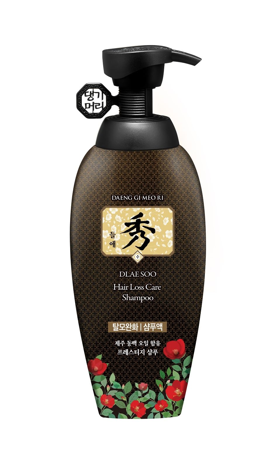 DAENG GI MEO RI Dlaesoo Anti Hair-Loss Shampoo/Jeju Camellia Oil, Anti Hair Loss, Nutrition, Scalp Care, Hair Shine