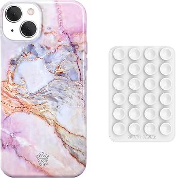 MagSafe Suction Phone Mount + iPhone 14 Case Bundle - Violet Sky