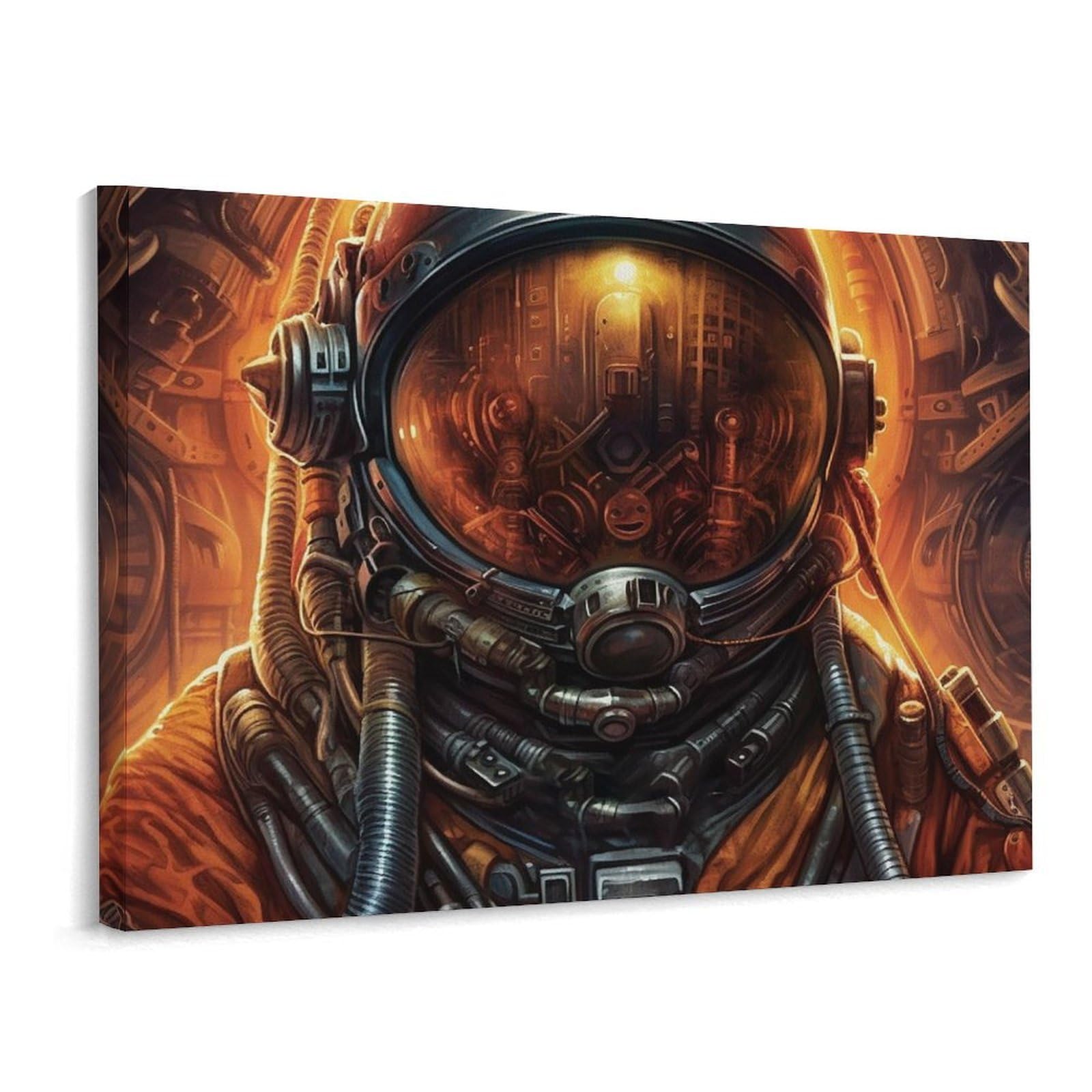 Canvas Wall Art for Living Room Prints Aesthetic Poster Canvas Paintings Prints Science Fiction Space Pictures ArtWork Office Wall Decor Modern Abstract Wall Art for Bedroom Home Decor 30x40 Cm